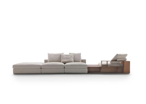 3-Sitzer modulares Sofa | Flexform | Groundpiece - Image 5