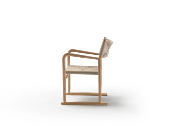 Gartensessel aus Irokoholz mit Armlehnen | Flexform | Kim Outdoor - Image 3