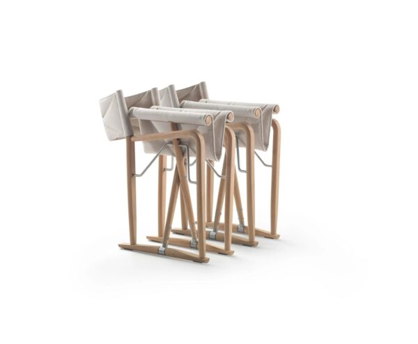 Klappbarer Lounge Gartensessel aus Irokoholz mit Armlehnen | Flexform | Luchino Outdoor - Image 6