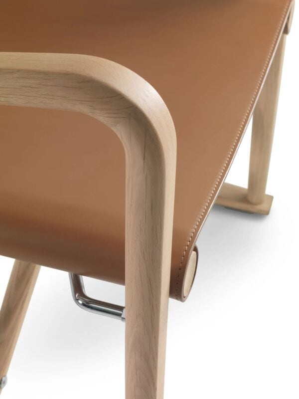 Mit Kufengestell Sessel mit Armlehnen | Flexform | Luchino - Image 9