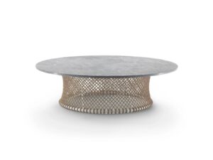 Niedriger runder Garten-Beistelltisch | Flexform | Oasis