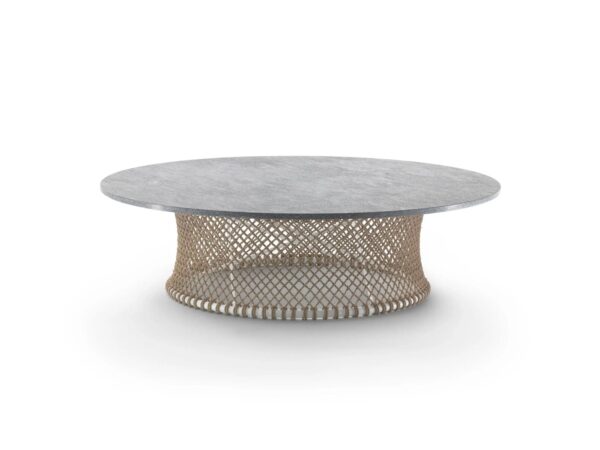 Niedriger runder Garten-Beistelltisch | Flexform | Oasis
