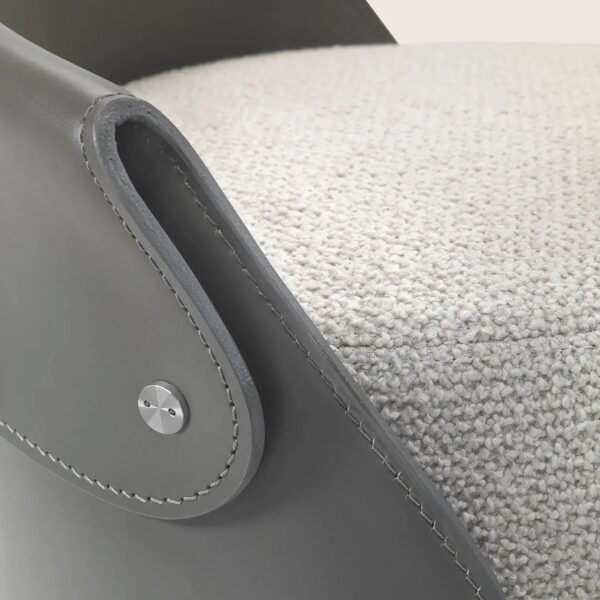 Gepolsterter runder Sitzpuff | Flexform | Ozzy - Image 7