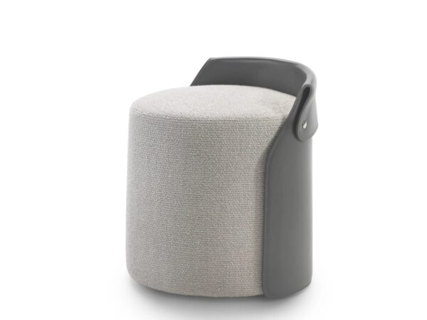 Gepolsterter runder Sitzpuff | Flexform | Ozzy