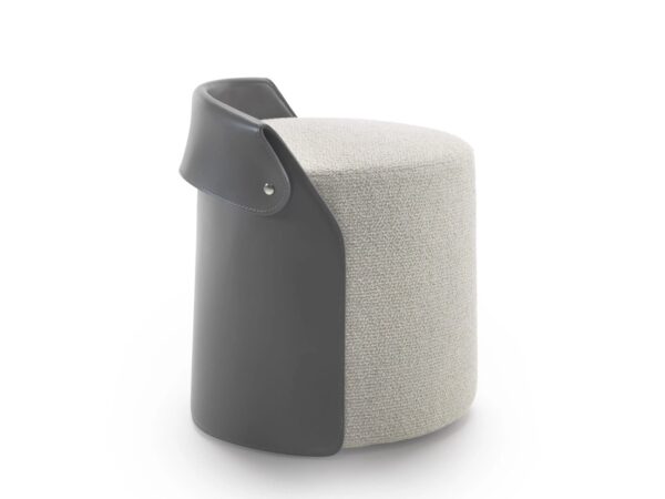 Gepolsterter runder Sitzpuff | Flexform | Ozzy - Image 2