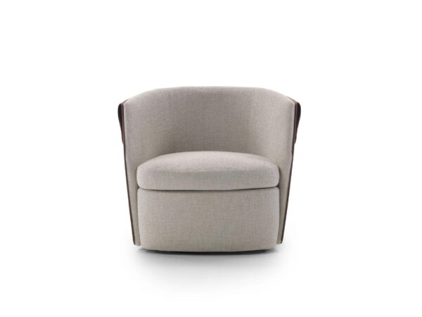 Drehbarer Sessel mit Armlehnen | Flexform | Ozzy - Image 2