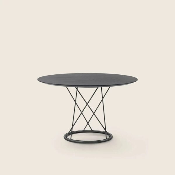 Runder Tisch aus pulverbeschichtetem Stahl | Flexform | Torcello - Image 3