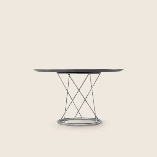 Runder Tisch aus pulverbeschichtetem Stahl | Flexform | Torcello - Image 4
