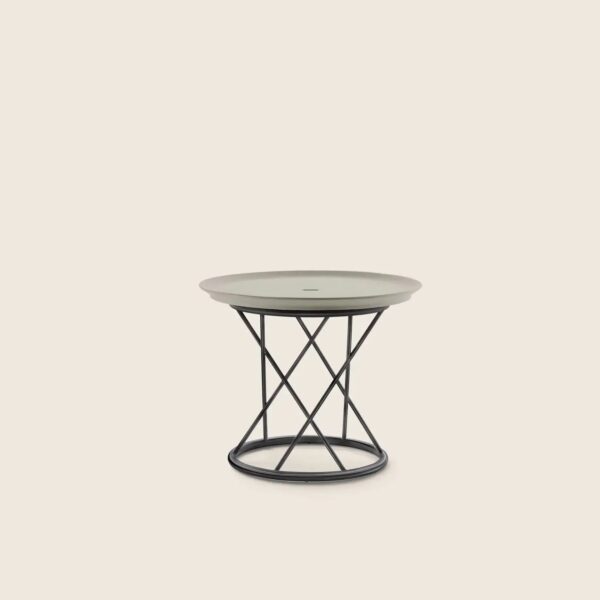 Runder Couchtisch aus pulverbeschichtetem Stahl | Flexform | Torcello - Image 3