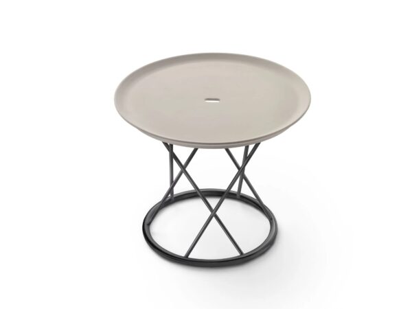 Runder Couchtisch aus pulverbeschichtetem Stahl | Flexform | Torcello - Image 2
