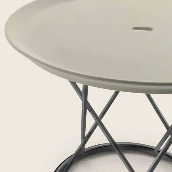 Runder Couchtisch aus pulverbeschichtetem Stahl | Flexform | Torcello - Image 6