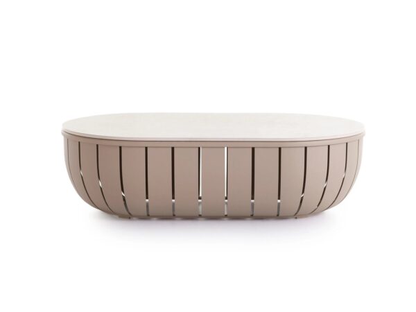 Garten-Beistelltisch aus Aluminium | GANDIABLASCO | Arena - Image 2