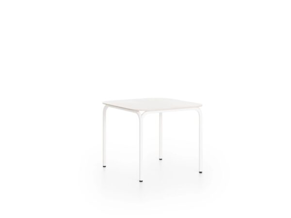 Quadratischer Gartentisch aus Aluminium | GANDIABLASCO | Capa