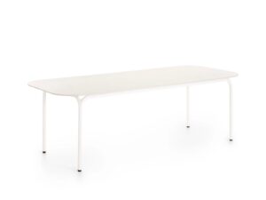 Rechteckiger Gartentisch aus Aluminium | GANDIABLASCO | Capa