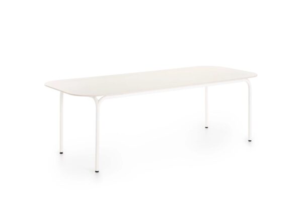 Rechteckiger Gartentisch aus Aluminium | GANDIABLASCO | Capa