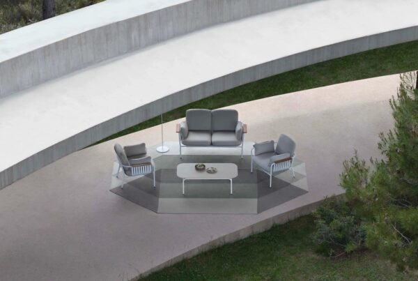 Rechteckiger Garten-Beistelltisch aus Porzellan | GANDIABLASCO | Capa - Image 10