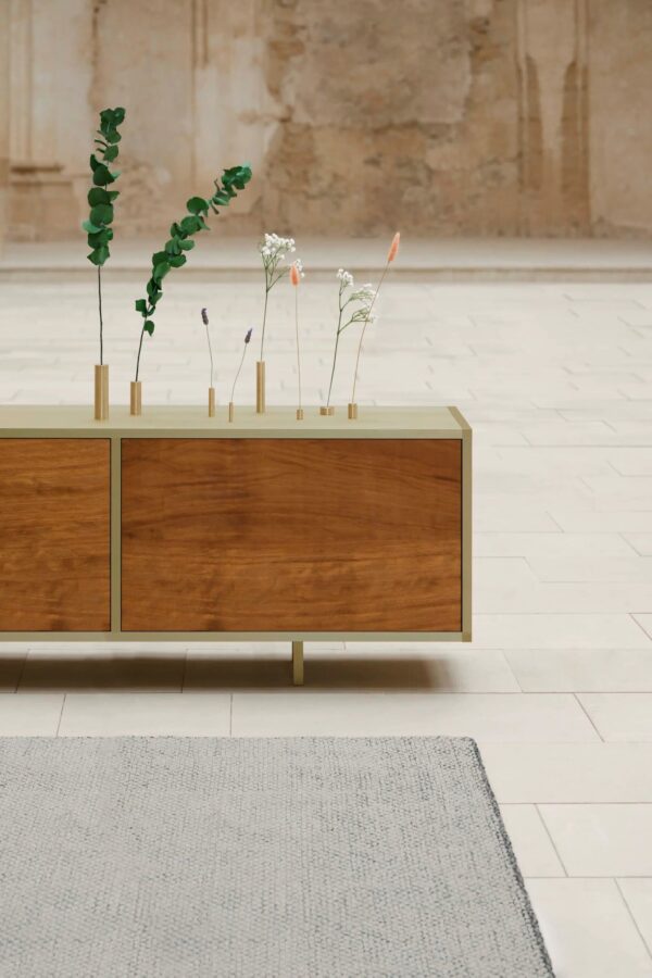 Sideboard aus Irokoholz mit Schubladen | GANDIABLASCO | GBModular - Image 5