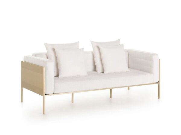 Gartensofa aus Stoff mit abnehmbarem Bezug | GANDIABLASCO | GBModular