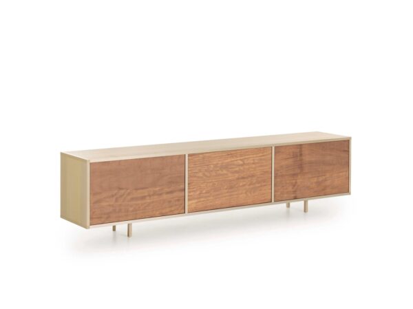 Sideboard aus Irokoholz mit Schubladen | GANDIABLASCO | GBModular