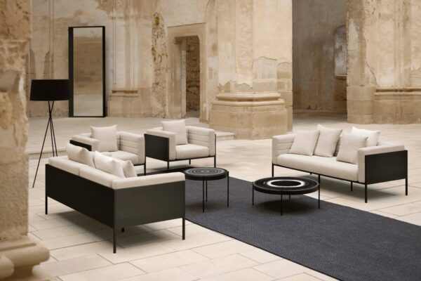 Gartensofa aus Stoff mit abnehmbarem Bezug | GANDIABLASCO | GBModular - Image 4