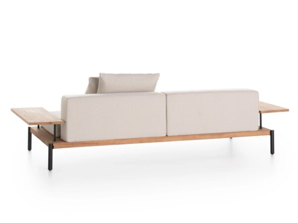 2-Sitzer Gartensofa aus Stoff mit abnehmbarem Bezug | GANDIABLASCO | Lademadera - Image 2
