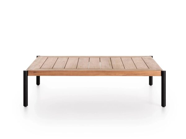Rechteckiger Garten-Beistelltisch aus Teakholz | GANDIABLASCO | Lademadera - Image 4