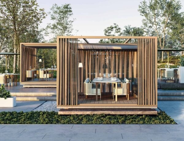 Freistehende Terrassenüberdachung aus Aluminium | GANDIABLASCO | Pergolas - Image 5