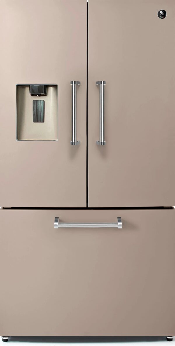 Freistehender Kühlschrank aus Edelstahl | Steel | Genesi - Image 4