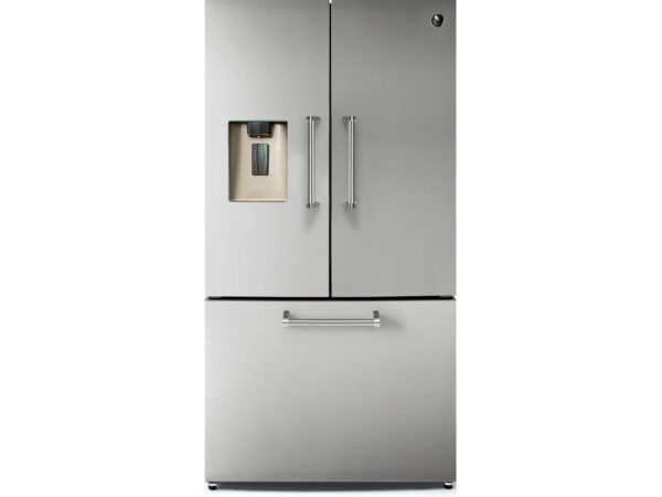 Freistehender Kühlschrank aus Edelstahl | Steel | Genesi