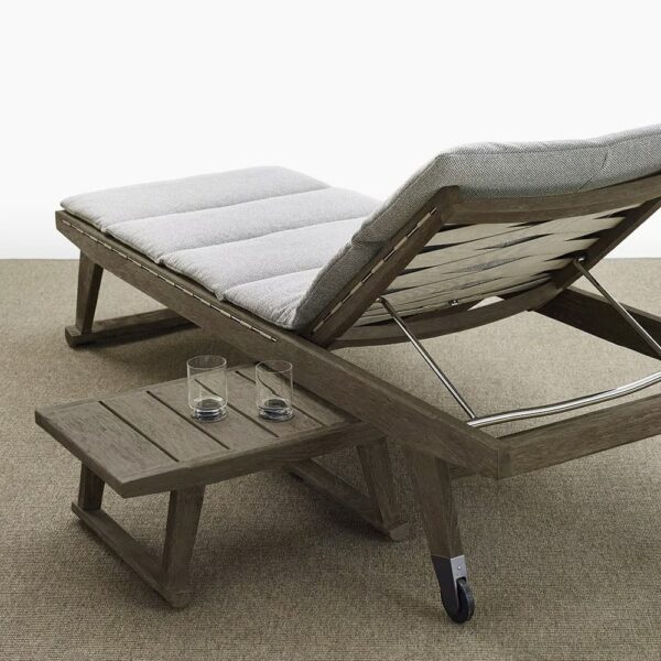 Verstellbarer Gartenliege aus Teakholz | B&B Italia Outdoor | Gio - Image 6