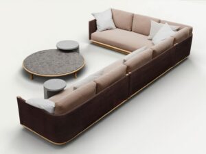 Garten Anbausofa | Kettal | Giro