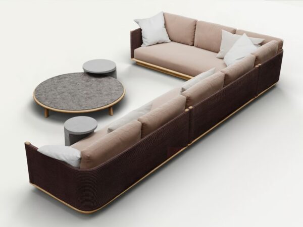 Garten Anbausofa | Kettal | Giro