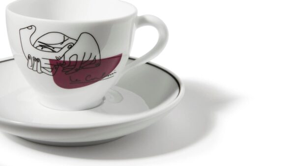 Satz Tassen aus Porzellan mit Untertasse | Cassina | Gnr Service Prunier - Image 7