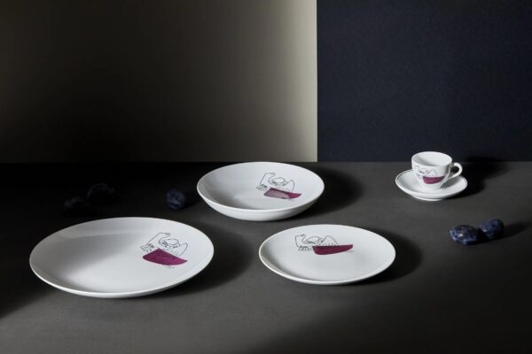 Dessertteller aus Porzellan | Cassina | Gnr Service Prunier - Image 4