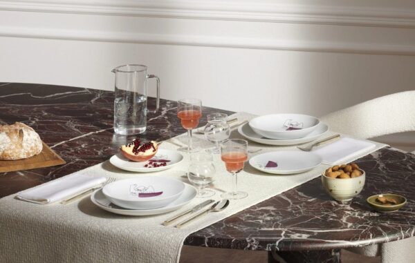 Dessertteller aus Porzellan | Cassina | Gnr Service Prunier - Image 6