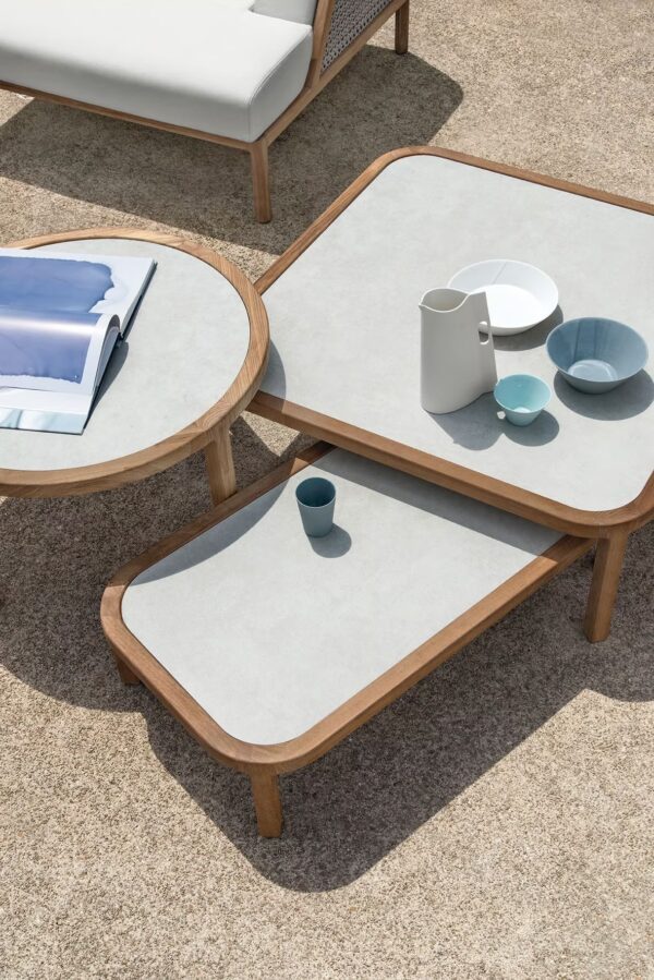 Runder Kaffeetisch aus Keramik | Ethimo | Grand Life - Image 6