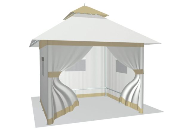 Gartenpavillon aus Stoff | Tuuci | Cabanas