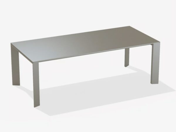 Rechteckiger Gartentisch aus Aluminium | FAST | Grande Arche