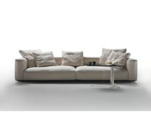 3-Sitzer Sofa aus Stoff mit abnehmbarem Bezug | Flexform | Grandemare