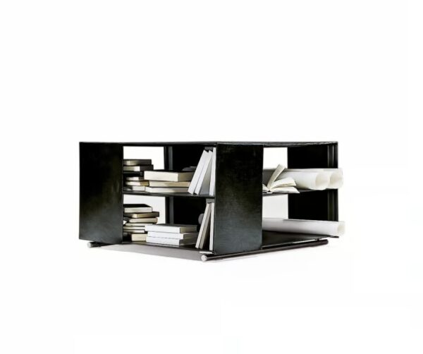 Couchtisch aus gegerbtem Leder mit Aufbewahrung | Flexform | Groundpiece - Image 2