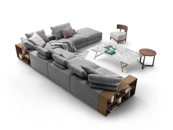 5-Sitzer Ecksofa | Flexform | Groundpiece - Image 12