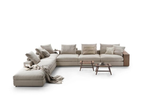 5-Sitzer Ecksofa | Flexform | Groundpiece - Image 6