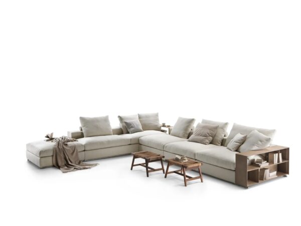 5-Sitzer Ecksofa | Flexform | Groundpiece - Image 5
