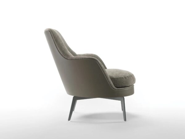 Sessel aus Stoff mit Armlehnen | Flexform | Guscio - Image 2
