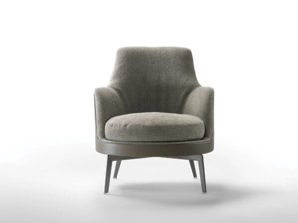 Sessel aus Stoff mit Armlehnen | Flexform | Guscio - Image 3