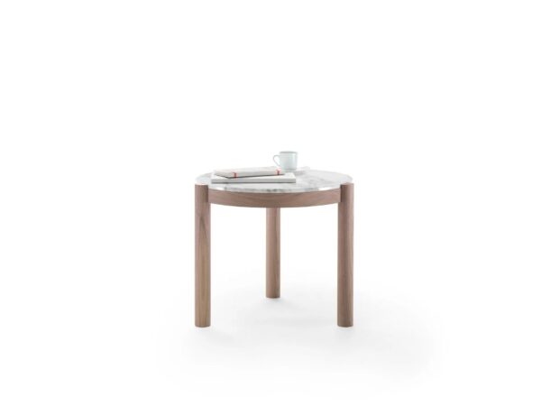 Runder Couchtisch aus Marmor | Flexform | Gustav - Image 5