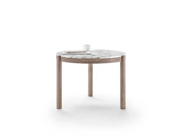 Runder Couchtisch aus Marmor | Flexform | Gustav - Image 4