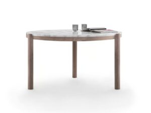 Runder Esstisch aus Marmor | Flexform | Gustav