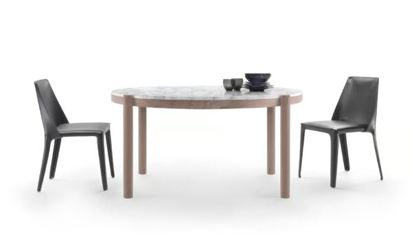 Runder Esstisch aus Marmor | Flexform | Gustav - Image 3
