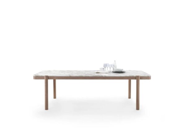 Rechteckiger Tisch aus Marmor | Flexform | Gustav - Image 2